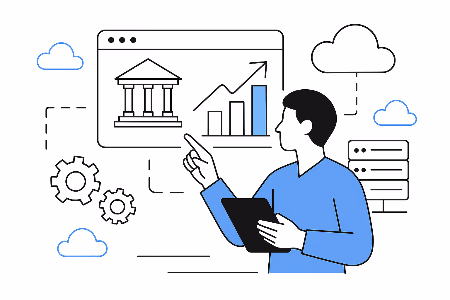 Articles on managing digital transformation in business