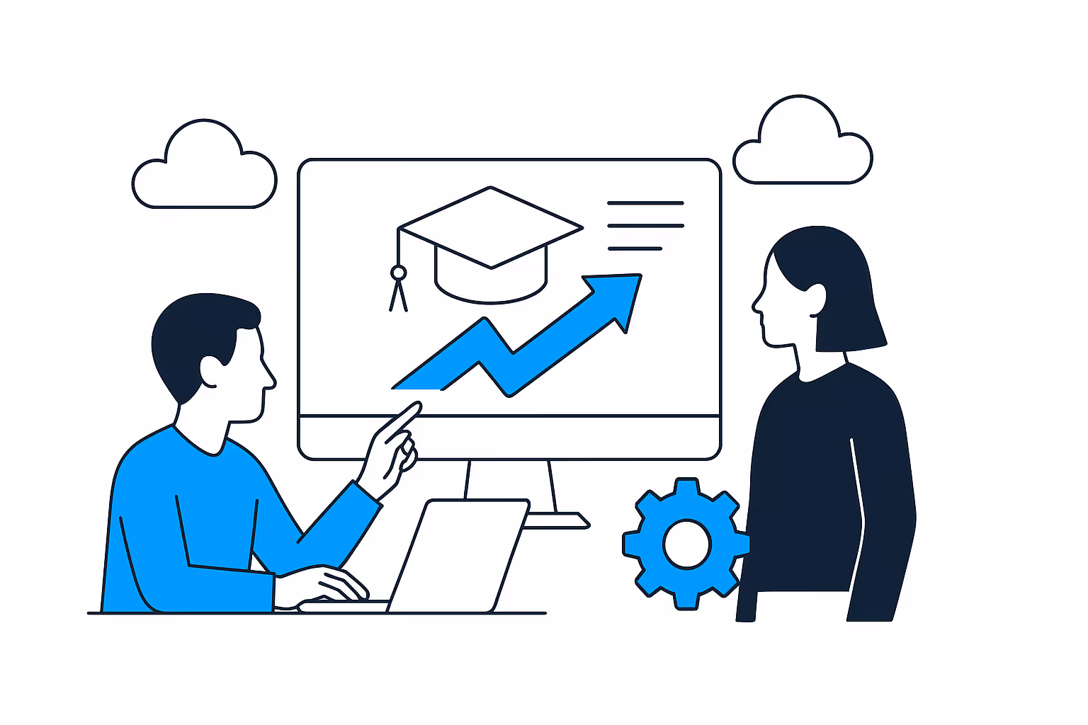 Articles on managing digital transformation in business