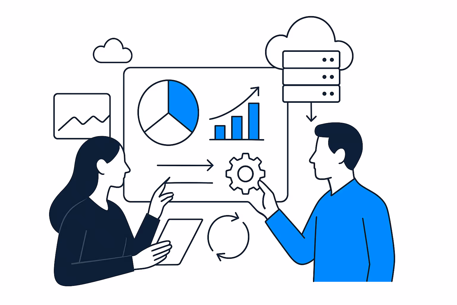 Articles on managing digital transformation in business