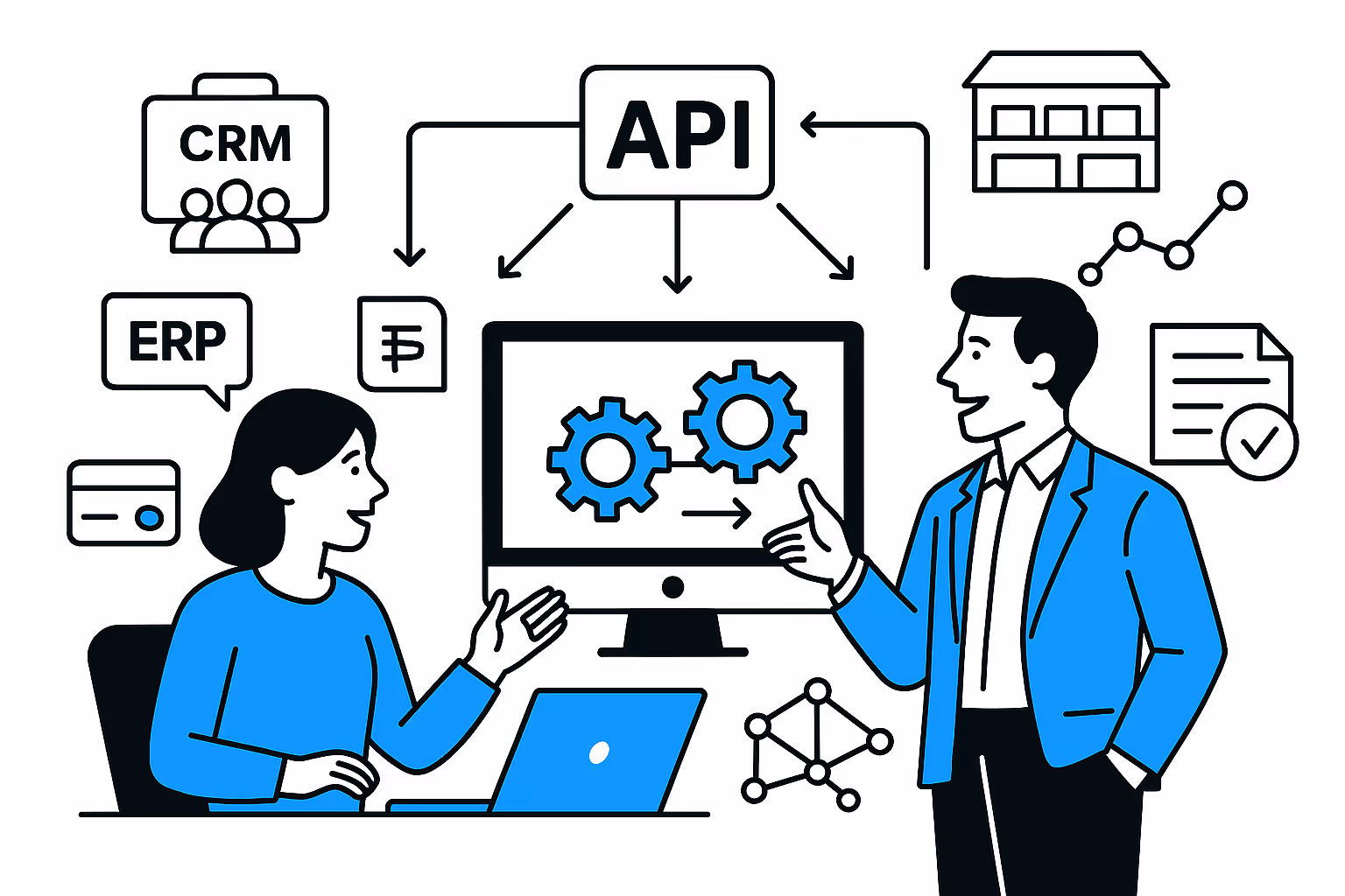 AI Native Integration: implementation and integration