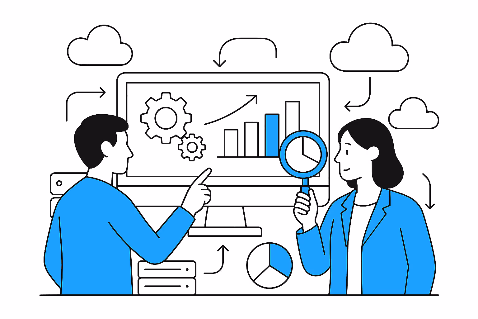 Articles on managing digital transformation in business