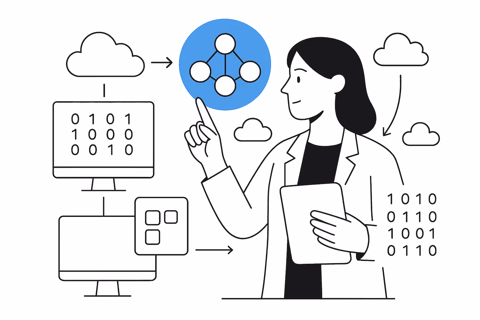 Articles on managing digital transformation in business